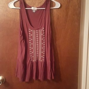 Maroon Redish Top